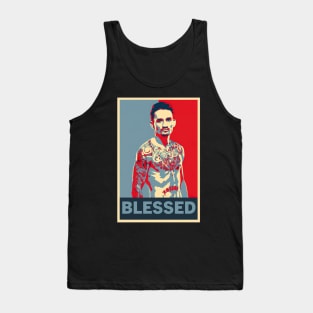 The Blessed Man Max Holloway Tank Top